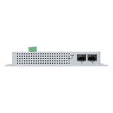 WGS-5225-8P2SV - Switch Industrial / 8 Puertos Gigabit PoE+ / 2 Puertos SFP 2.5G / Pantalla Táctil LCD / IP30 / -20 a 70°C / 240W PoE