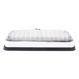 XLTE295RW - Luz de Advertencia LED / 7x3" / Bicolor Rojo/Claro / 66 LEDs / 12 VCC / 10 Patrones de Destello / Montaje Permanente