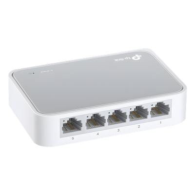 TL-SF1005D - TP-Link TL-SF1005D dispositivo de redes No administrado 5 Fast Ethernet (10/100) Toma de entrada de CC