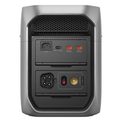 EFDL3MP - Estación de Energía Portátil EcoFlow DELTA 3 MAX PLUS, 2048Wh, Batería LiFePO4, Salida 3000W (Surge 3800W)