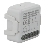 TYSH1CH - Módulo Switch Relé / Contacto Seco / 100-240V CA / 5A / 150W LED / ZigBee