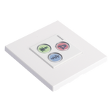 NX0394 - Ibernex Módulo de Botones para Sistema de Llamadas / 3 Teclas Iluminadas / Retroalimentación