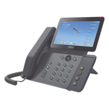 V67 - Videoteléfono IP / 20 Líneas SIP / Pantalla 7" Ajustable / Android 9.0 / Conferencia 10 Vías / Teclado Retroiluminado / PoE