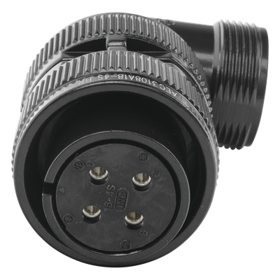 E/MS3108A18-4S - Epcom E/MS3108A18-4S conector 1 Negro