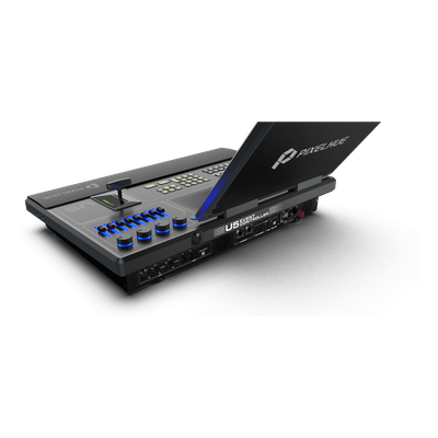 U5 - Controlador de Eventos / Pantalla Táctil 21.5" / Pantalla Inteligente 8" / 87 Botones LCD Programables / 4 Encoders y 8 Faders / HDMI 2.0 / 12G-SDI / Control MIDI y KVM / Diseño Plegable
