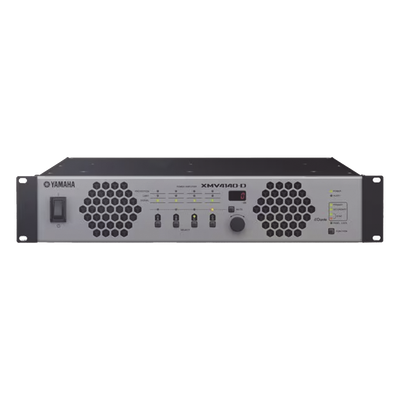 XMV4140D - Amplificador Multicanal / 4 Canales / 140W @ 8Ω / 125W @ 100V / Dante y Ethernet / Clase D / Rack 2U