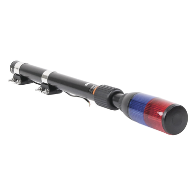 XMWL300RB - Luz Telescópica LED / 3 Watts / 10-30 VCC / 3A Máx / Longitud Ajustable 64-104 cm (25.2-40.9 in) / Rojo/Azul