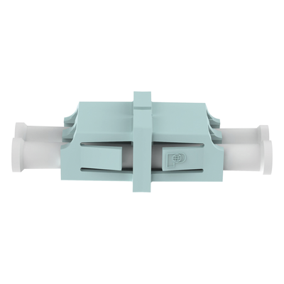 FADSLCZAQ-L - Módulo Acoplador / LC Duplex / Fibra Multimodo / Color Aqua / Pérdida 0.1 dB / Cerámica Zirconia