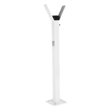 XB-POST - Poste para brazos de barrera / Acero / Altura ajustable / 4 m / 13.1 ft / Compatible universal