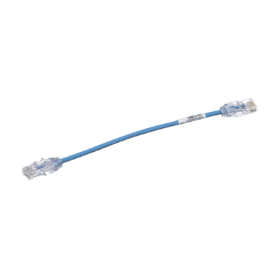 UTP28X0.2MBU - Cable de Parcheo UTP / Cat6A / 28AWG / CM-LSZH / 20 cm (0.66 ft) / Azul