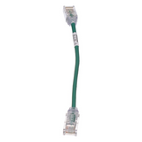 UTP28SP8INGR - Cable de Parcheo Cat6 UTP / 28AWG Diámetro Reducido / 3.8 mm / 20.2 cm (0.66 ft) / Verde / LSZH-CM