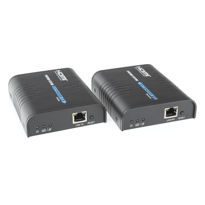 TT373KVM - Kit extensor KVM (HDMI y USB) hasta 120 metros / Resolución 1080P @ 60 Hz/ Soporta Cables de red STP y UTP CAT5/5E/6 /  HDMI 1.3 / HDCP 1.2 / PCM / Transmite el Video, Mouse, Teclado y Controla tu DVR vía USB a distancia