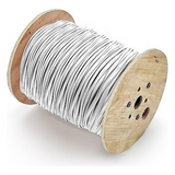 3223-1012 - Carrete de 305 Metros (1000 Pies) de Cable / 2 x 14 AWG / Blindado / Plenum / Color Blanco / Para Aplicaciones de Audio, Seguridad y Control