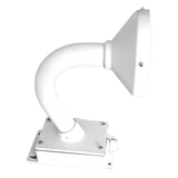 XGA160C - Montaje Universal de Pared / Cuello de Ganso Anti-Retorno / Caja de Conexiones Exterior / Carga 4.5 kg / Aluminio Blanco
