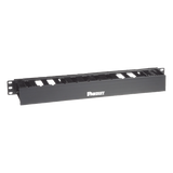 WMPFSE - Organizador de Cables Horizontal / 1UR / 19 pulgadas (483 mm) / Solo Frontal / Gestión Coaxial, Fibra y Categoría 5e/6