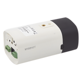 XNB-6000 - Cámara de red tipo box / 2 MP / WDR 150 dB / H.265 & WiseStream II / Estabilización digital / Detección facial / Doble microSD 512 GB