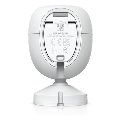 UVC-G6-INS-W - Cámara IP Wi-Fi / 4K 8 Megapixel / Sensor 1/1.8" / IR 6 m (19.7 ft) / Audio Bidireccional / IPX5 / Reconocimiento Facial y de Matrícula