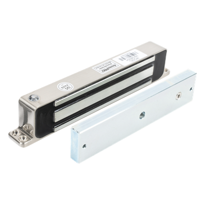 MAG600H - Accesspro Chapa Magnética Electromagnética / 600 lbs (272 kg) / Montaje Superficial MAG600H