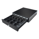 EK4102 - Cajón para Efectivo / Serie EK / 5 Compartimentos Billetes 8 Monedas / Gripper Metálico / Plataforma ECR / Conexión RJ11