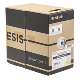 6330-1109/1000 - Genesis Bobina de Cable UTP Cat5e / 305 m (1000 ft) / Gris 6330-1109/1000
