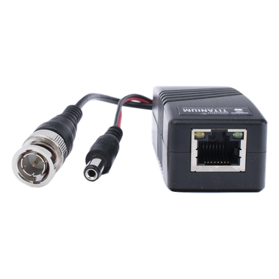 TT4816PVTURBOTX - (TRANSCEPTOR) TRANSMISOR ACTIVO para Kits KITTT4PVTURBOX, KITTT8PVTURBOX, KITTT16PVTURBOX y KIT-TT16PVTURBOX-RX / Regula el voltaje de 36 Vcc a 12Vcc / HD-TVI/CVI/AHD/CVBS / Se instala del lado de la cámara.