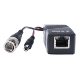 TT4816PVTURBOTX - (TRANSCEPTOR) TRANSMISOR ACTIVO para Kits KITTT4PVTURBOX, KITTT8PVTURBOX, KITTT16PVTURBOX y KIT-TT16PVTURBOX-RX / Regula el voltaje de 36 Vcc a 12Vcc / HD-TVI/CVI/AHD/CVBS / Se instala del lado de la cámara.