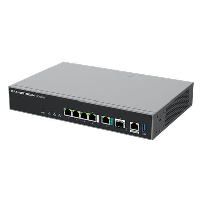 GCC6020 - GCC6020, Dispositivo 4 en 1, Conmutador IP, Firewall, Ruteador VPN y Switch, 4xGEth, 1x2.5GEth, 5xPoE, 1xSFP+, 1 USB, 1xConsola