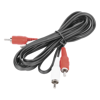 TT2RCA2M - Cable RCA Macho a Macho de 2 Metros de Longitud / Aplicaciones de Audio y Video Optimizado para HD