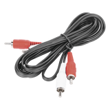 TT2RCA2M - Cable RCA Macho a Macho de 2 Metros de Longitud / Aplicaciones de Audio y Video Optimizado para HD
