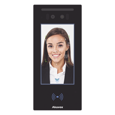 E16C - Akuvox E16C sistema de intercomunicación de video 2 MP 12,7 cm (5") Negro