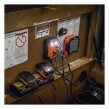29601 - Multicontacto Powerbox 1, con 4 Salidas 120 Vca, 2 USB-A / 1 USB-C, Luces LED Integradas y Soporte Magnético