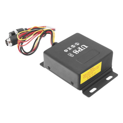 XMRUPS - UPS para Videovigilancia Móvil / 24 VDC / 2000 mAh / 20 min Autonomía / Anti-vibración / -10°C a 60°C / Conector Aviación