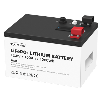 LFP100EP128V2 - Epever Batería LiFePO4 / 12.8 Vcc / 100 Ah LFP100EP128V2