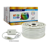 JUML-5050-03 - Manguera Luminosa LED Neón RGB / 50 Metros / IP65 Interior-Exterior / Corte Cada 100 cm / 300W Máximo / 120° Ángulo de Luz / Libre de Mercurio