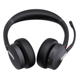 WH64-DUAL-UC - Auriculares Inalámbricos UC / DECT y Bluetooth 5.2 Simultáneos / Triple Conexión / 32 Horas de Conversación / Cancelación de Ruido con 3 Micrófonos