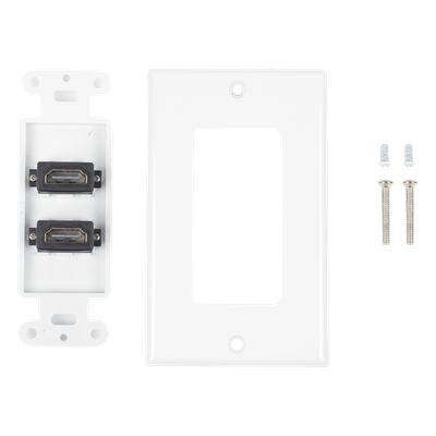 LP-FP-091 - Linkedpro By Epcom Placa de Pared / 2 Puertos HDMI Hembra a Hembra / 4K UHD LP-FP-091
