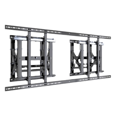 EMVW1600 - Soporte Estructural Modular para Pantallas | Altura Ajustable de 200 mm a 1600 mm | Ancho 600 mm | Profundidad 134 mm a 300 mm | Diseño Metálico| Comp