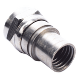 TT-CON-536 - Conector F Macho / Plegable con Pin / Bronce Niquelado / Oro 24K / Teflón / RG-59
