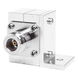 IS-50NX-C2 - Protector Coaxial RF / 125-1000 MHz / 50 Ω / Conectores N Hembra / Ceja Lateral / 50 kA