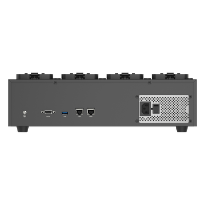 DSMDS001/2T/8(B)(MCW409) - Hikvision Dock Station de Escritorio / 8 Puertos Body Cams / Dual Gigabit