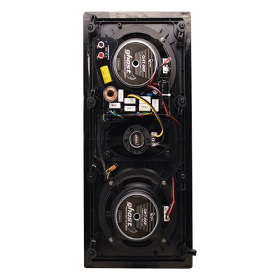 GHT-66P - Truaudio Altavoz LCR de pared / Woofers dobles 6.5'' / Tweeter seda 1'' GHT-66P