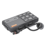 XDKQ11 - Controlador para barras de luces / Bluetooth 5.0 / Dual voltaje 12V/24V / 10 tiras LED / App móvil iOS/Android