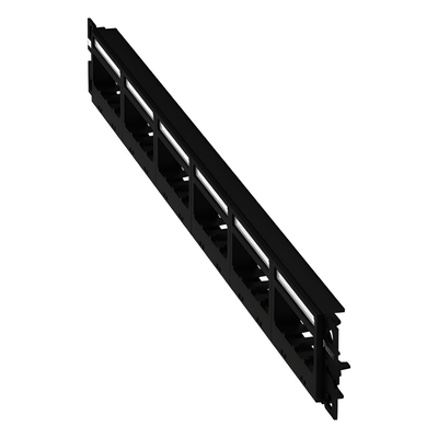 UICMPP24BLY - Panel de Parcheo Modular / 24 Puertos / 1UR / 19in / Plano / Sin Blindaje / TIA-606-C