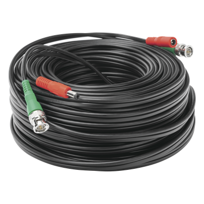 DIY-30M-HD - Epcom Powerline Cable Coaxial BNC RG59 con Alimentación / SIAMES / 30 Metros (98.43 Pies)