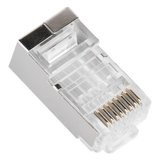 TC6S-100 - Linkedpro By Epcom Plug Modular RJ45 / Cat6 Blindado / Chapado Oro 30µ TC6S-100