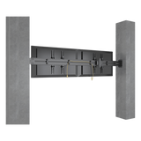 LFWW2X1U - Epcom Industrial Sistema de Montaje en Pared / Rieles 2000 mm (78.7 ft) / Estructura Modular
