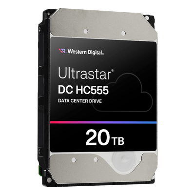 WUH722020CLE6L4 - Disco Duro Empresarial / 20 TB / SATA 6Gb/s / 7200 RPM / HelioSeal / 512 MB Buffer / 512e SE