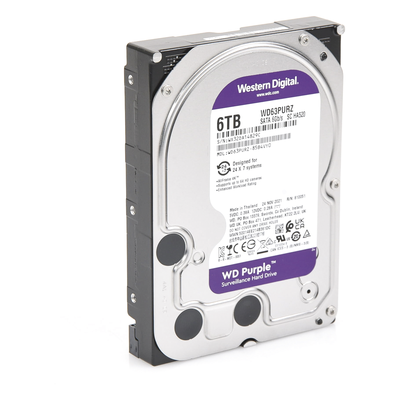 WD63PURZ - Disco Duro PURPLE de 6TB / 3 AÑOS DE GARANTÍA / Para Videovigilancia