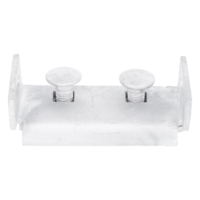 LP-HST - Herraje de Suspensión Tangente / Cable Figura 8 / Poste Concreto o Madera / Acero Galvanizado / Protección UV