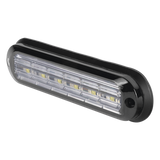 XLT1835AW - Luz Auxiliar Ultra Brillante / IP67 / 6 LEDs 3W / 12 Patrones / ECE R65 / SAE J595 / 142.6x36x14 mm / 5.6x1.4x0.6 in